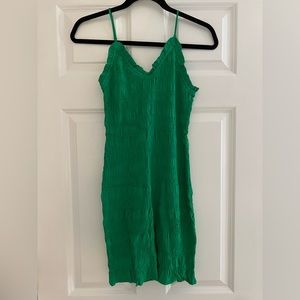 Green dress from H&M